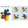 STEAM STUDIO Pyramid Building Blocks 15pcs, Building Blocks Stacking Toys