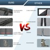 YRH Magnetic Fly Screen Door,Stay Open Option with Buckles,Heavy Duty