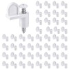 Blulu 48 Pack 3/8 in Nylon Window Screen Clip with