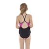 Zoggs Girl's Sporting Code Sprint Back Swimming Costume - Pink,