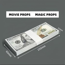 Magic Props（*Cannot be used for daily use） Movie props Play props Number Learning Education Toys for Girls Boys,Videos, Christmas, Birthday Parties, Weddings and Holiday, Pranks, Bar Decor - Durable High-Quality Paper, Mixed Colors, Prank Essentials 3:_100 PCS