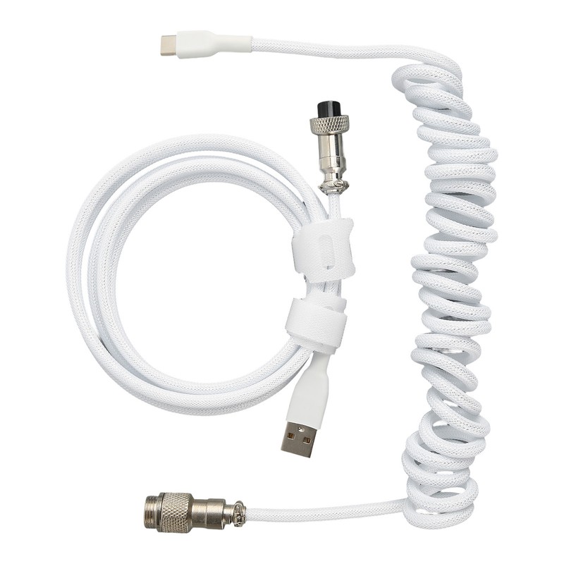 Gaming Keyboard Cable Nylon Type C to USB Double Sleeved