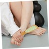 minkissy Glass Foot File Moisturize Electrical Fake Plants Polishing Foot