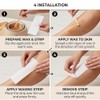 500-Piece Waxing Strips and Wax Stick Set - Non-Woven Wax