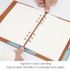 Skycase A5 Binder, A5 Ring Binder, A5 Refillable, PU Leather