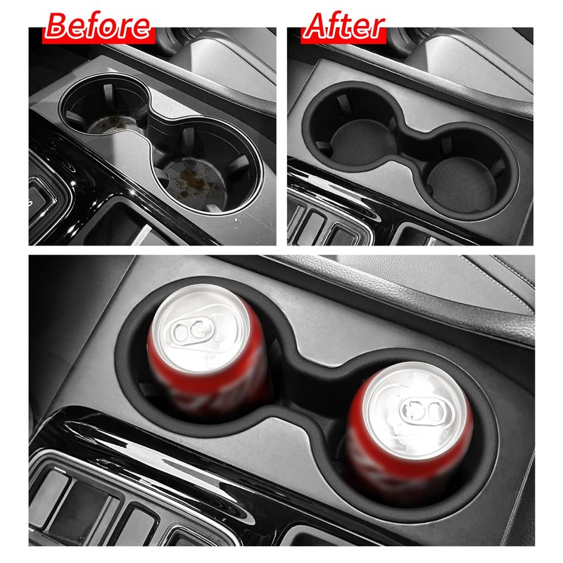 smabee Center Console Cup Holder Insert for Honda Pilot 2023-2026/