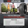10x2.70-6.5 Scooter Tire,70/65-6.5 Tubeless Tire Electric Scooter Tires with Angled