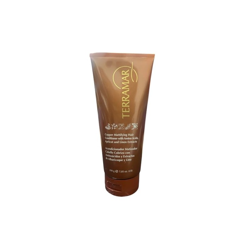 Acondicionador Matizador De Cabello Cobrizo Terramar 200grs + REGALO SORPRESA