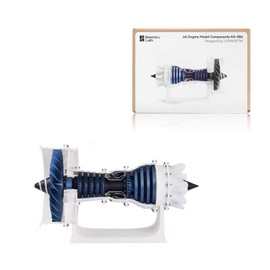 For Bambu Lab Makerworld MH006 Jet Engine Creative Model Kit - Engine Aircraft DIY 3D Printing Parts, Compatible with Bambulab P1P/P1S/A1/X1/X1C/X1E, the model needs to be printed by yourself