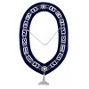 Masonic Master Masons Blue Lodge Silver Collar Chain + Senior