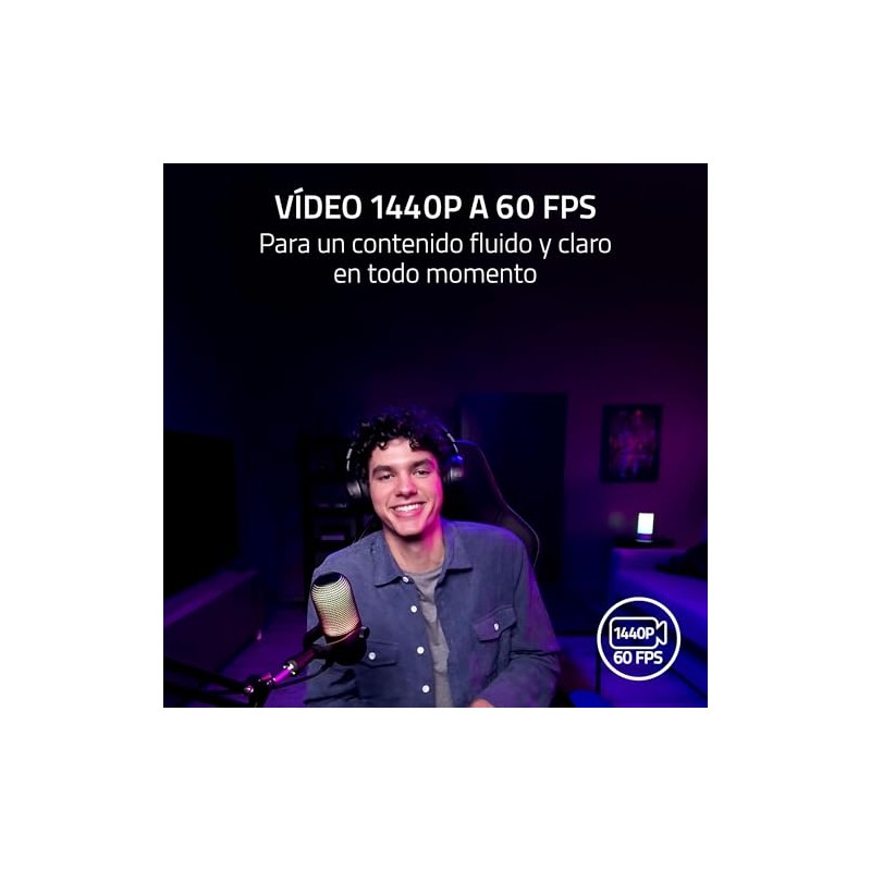 Razer Kiyo V2 X Streaming Webcam: 1440p 60 FPS -