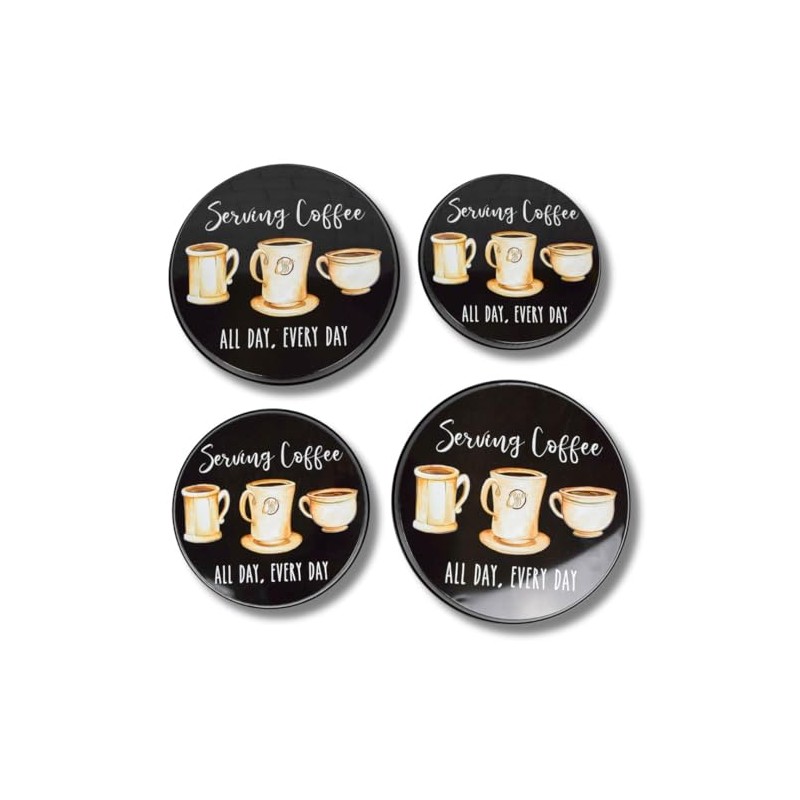 Range Kleen Coffee All Day Burner Kover - Set of