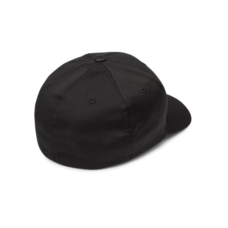 olcom Men's Full Stone Flexfit Stretch Hat, Black-New, Large-X-Large