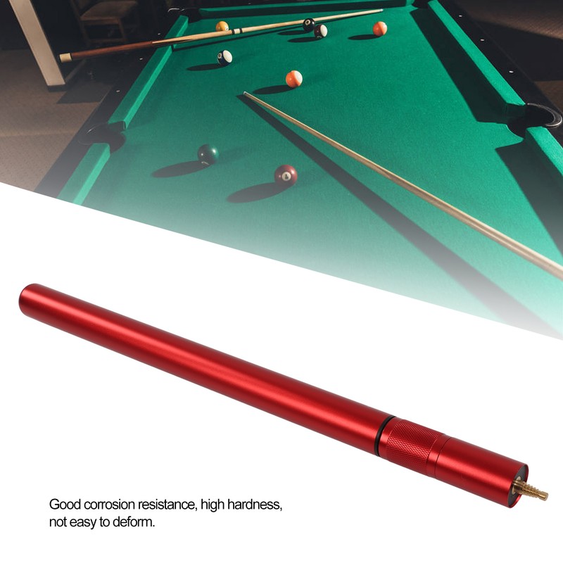 17 Inch Aluminum Alloy Pool Cue Extender Telescopic Billards Stick