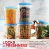 12 Pack Leakproof Freezer Containers for Food with Twist Top