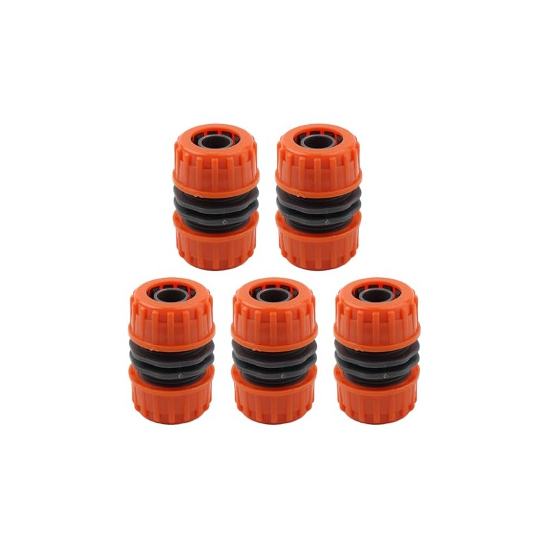 Ximimark 5pc Heavy-Duty Hose Repair Connector - 1/2 Extended Link