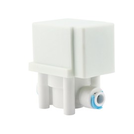 BEVDICNC Solenoid Valve,1/4 DC 12V Inlet Water Solenoid Valve Normally Closed for RO Reverse Osmosis Pure System