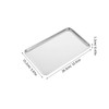 2PCS Stainless Steel Baking Tray for Oven, Non-Stick, Freezer Safe,