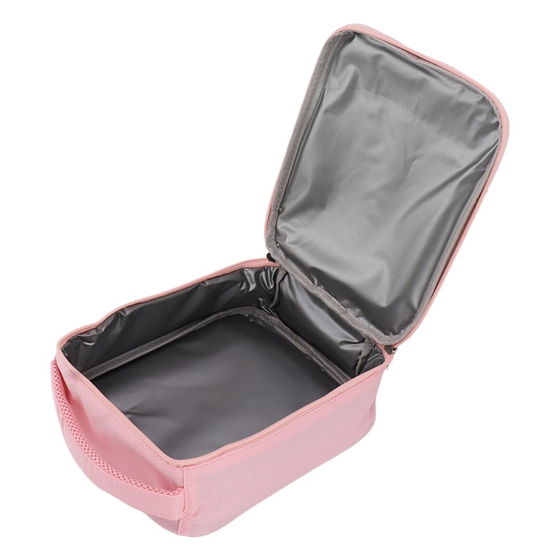 Insulated Lunch Holder Rabbit Pattern Portable Lightweight Handheld Oxford Cloth