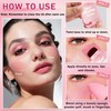 Cooling Water Jelly Tint Lip Cheek Blush, Buildable Sheer Makeup