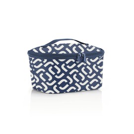 reisenthel Coolerbag S Pocket Cool Bag with Outer Material Made from Recycled PET Bottles, Ideal for Lunch on the Go, Colour: Signature Navy