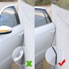 Protector Borde Puerta Auto Sello Hule Moldura Antirrayas Universal 10m