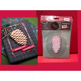 Memory Box ~ LARGE PINE CONE ~ Die  Christmas