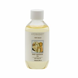 Aromababy Baby Massage Oil with Organic Lavender & Rose 125ml