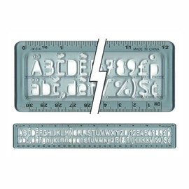 Westcott Combo Lettering Guide