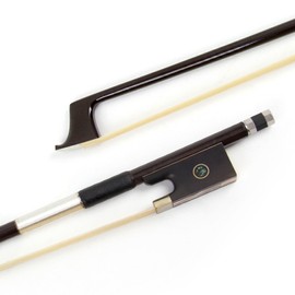 Kmise Carbon Fiber Violin Bows: Lightweight Violin Bow 1/8, Anti-Deformation Fiddle Bow, Ultra-Stretchy Horse Hair, Gift for Professional, Beginner, Adults, Kids Violins Practice (Coffee)