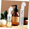 FOMIYES 3sets Foaming Cleanser Travel Bottle 60ml Foaming Soap Dispenser