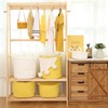 Sea Team Oval Cotton Rope Woven Storage Basket with Handles,