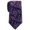 Retreez Elegant Paisley Art Pattern Woven Microfiber 3.15" Men's Tie