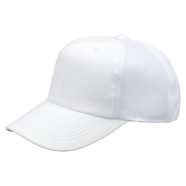 Zett BH161A Baseball Cap (Hex-shaped, Knit Back Mesh)