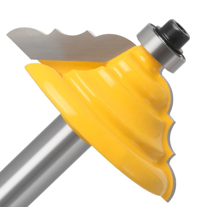 WSOOX 8 mm Shank Classic Roman Ogee Edge Cutter 2