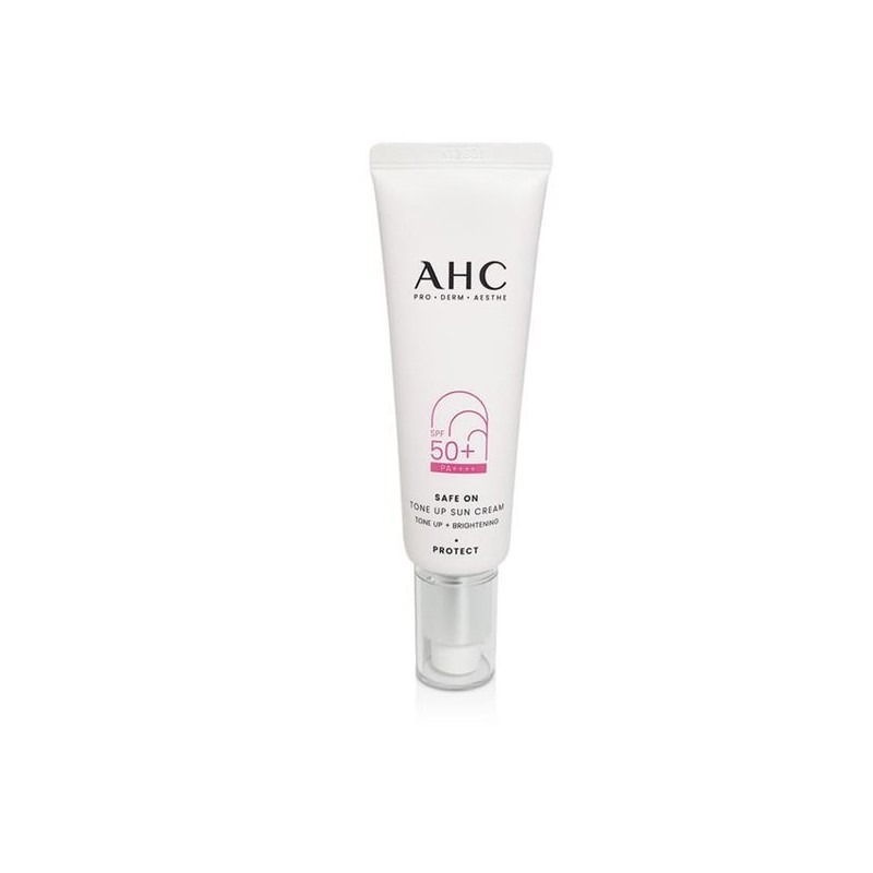 AHC 세이프온 톤업 선크림 50ml(SPF50+) AHC Safe-On Tone Up Sunscreen