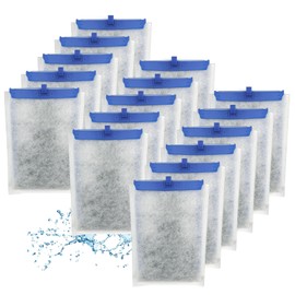 hygger HG137-10W Bio-Bag Filter Cartridges for Aquarium: 16 Pack Aquarium Replacement Filter Cartridges
