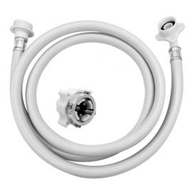 Washing Machine Water Supply Hose, Fully Automatic, 16.4 ft (4 m), Fully Automatic Washing Machine Water Supply Hose with One Touch Opening Extension Hose for Washing Machines, One-touch Connection,