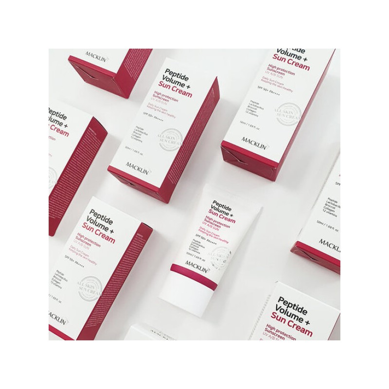 Maclean (Beauty) 맥클린 펩타이드 볼륨 선크림 50ml+50ml McLean Peptide Volume