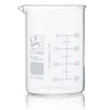 Globe Scientific Beaker, Globe Glass, 100mL, Low Form Griffin Style,