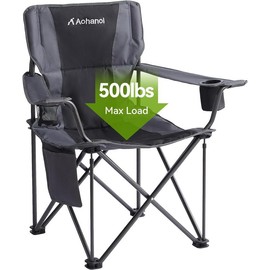 500 lbs Weight Capacity Camping Chairs for Outdoor and Indoor Use lawn chair lawn  chair camping  chairs - Color: 1 PCS