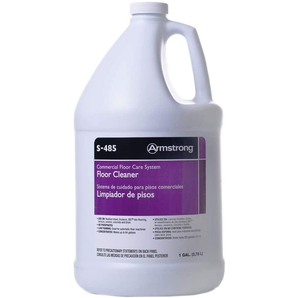 Armstrong Commercial S-485 Neutral No-Rinse Floor Cleaner 1 Gallon
