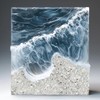Ocefeiyue Crushed Mirror Glass for Resin Art,Broken Fire Glass Pieces