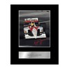 Iconic Pics Ayrton Senna Signed Mounted Photo Display McLaren #1
