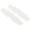 Prime-Line N 6539 7/8 In., White Nylon, Top Mount Bi-Fold
