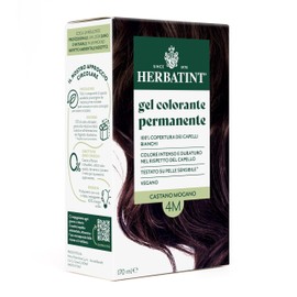 Herbatint 4M Permanent Hair Dye Gel for Sensitive Skin 170ml Ammonia Free 100% Coverage for White Hair for Sensitive Skin with 8 Natural Organic Extracts