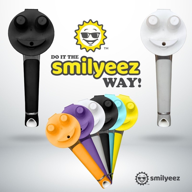 The Original Smiling Sponge Handle for Soap Dispenser for Scrub
