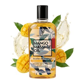 Aceite Para Masaje Corporal Aroma Mango - 60 Ml - Yaakunaj LoveShop - Mango Massage Oil - Hidratante - Textura Ligera - Uso Corporal - Masaje Relajante