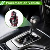 HOPESPANNER Universal 15x11cm/5.91"x4.33" Gear Shift Knob Cover Decoration Stick Shifting