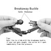 Olahibi Breakaway Cat Collar Pack of 2, Safe Release Clasp,